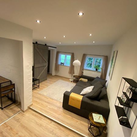 Ferienwohnung Marschkieker - Kleiner Deichhof Hattstedtermarsch Bagian luar foto