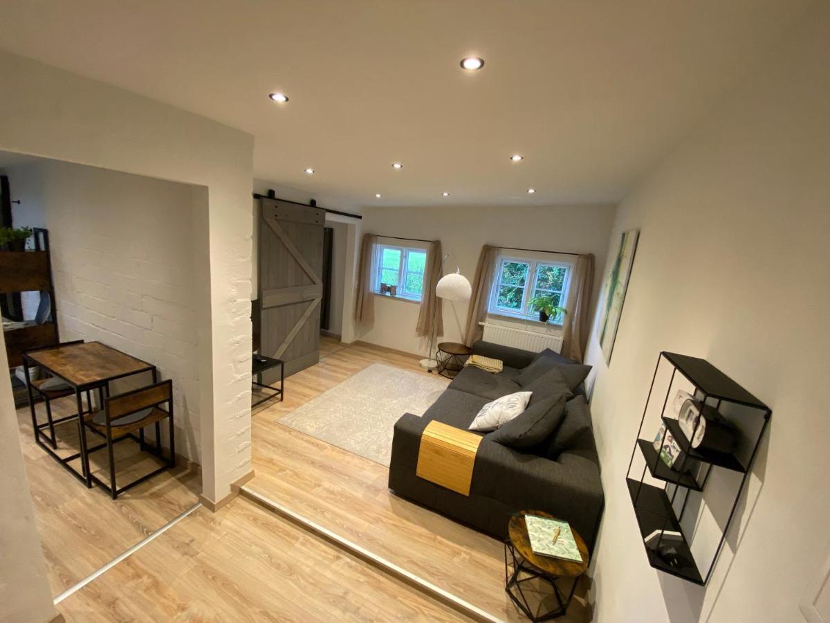 Ferienwohnung Marschkieker - Kleiner Deichhof Hattstedtermarsch Bagian luar foto