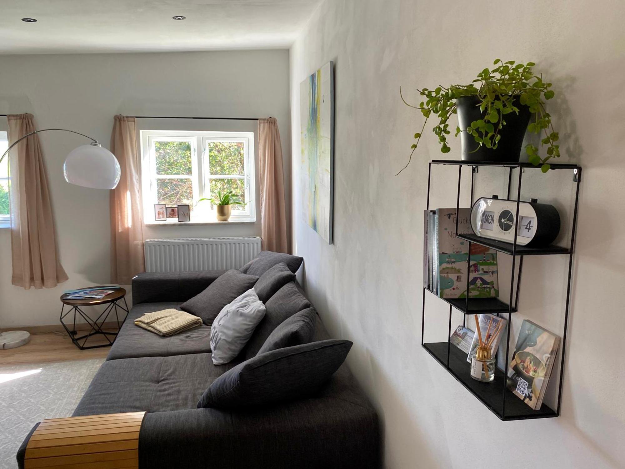 Ferienwohnung Marschkieker - Kleiner Deichhof Hattstedtermarsch Bagian luar foto